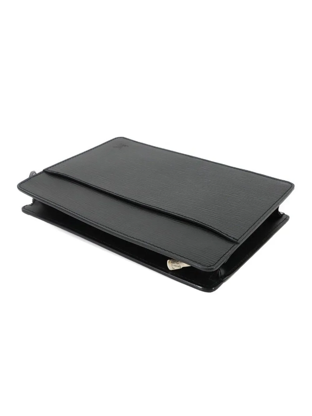 Louis Vuitton Epi Pochette Homme Clutch Leather Noir